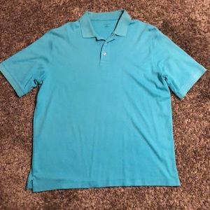 Teal Lands End Polo L